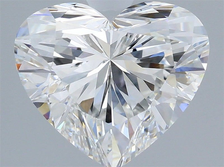 2,04 Karat herzförmiger, im Labor gezüchteter Diamant VS1E