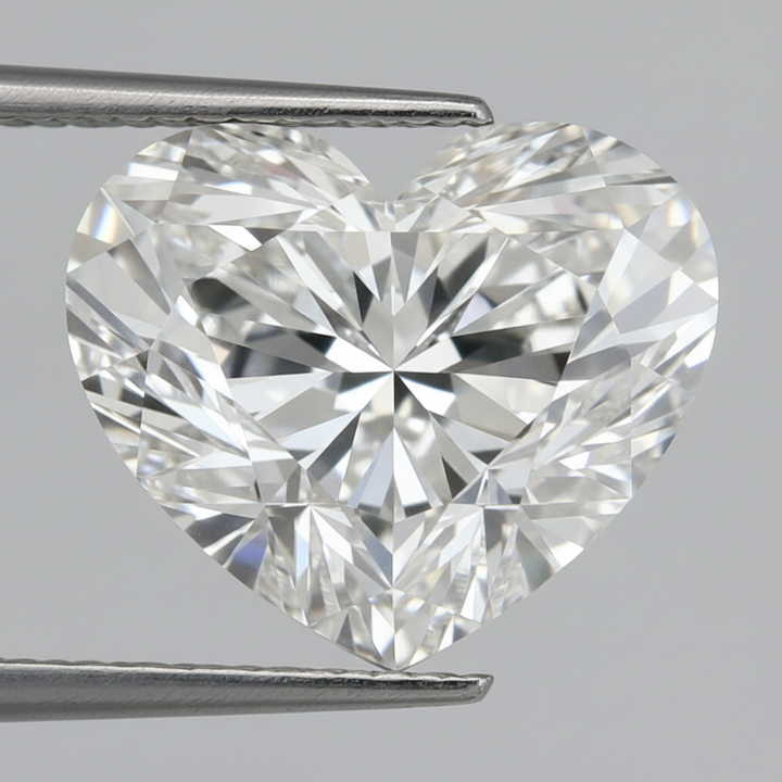 2.04 Carat E VVS1 Heart Shape CVD Lab Grown Diamond IGI Certified
