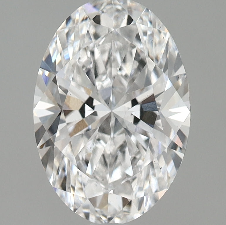 2,04 Karat ovaler, im Labor gezüchteter Diamant VS2 D