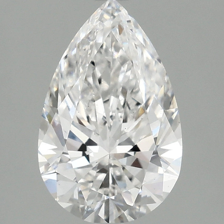2,04 Karat birnenförmiger, im Labor gezüchteter Diamant VS2 D