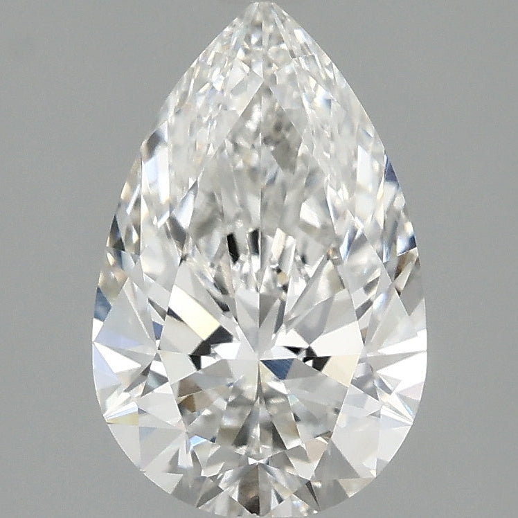 2,04 Karat birnenförmiger, im Labor gezüchteter Diamant VVS1 F