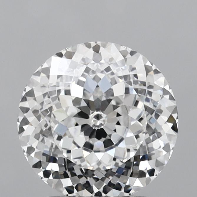 Diamant cultivé en laboratoire de taille portugaise de 2,04 carats VVS1 E