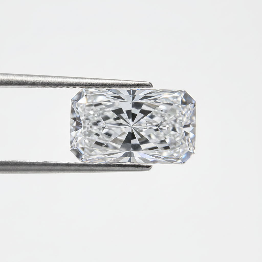 2,04 karaat stralende laboratorium-gegroeide diamant, VS2/D