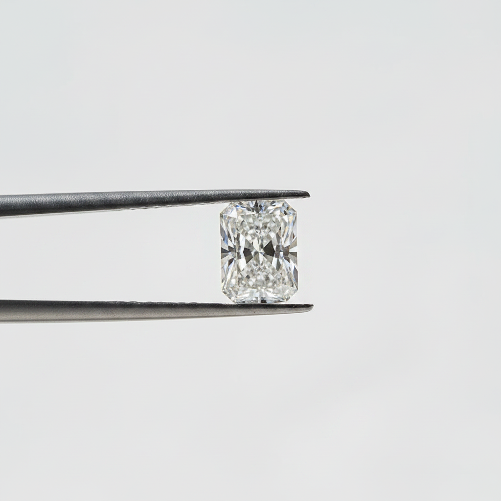 2.04 Carat Radiant Lab Grown Diamond, VS2/F
