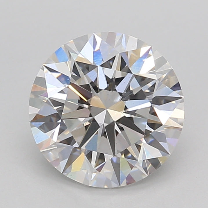 Diamant rond cultivé en laboratoire de 2,04 carats VS2 F