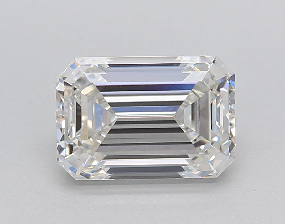 2.04 ct. Emerald Cut Lab Grown Diamond, IGI Certified, F Color VS1 Clarity