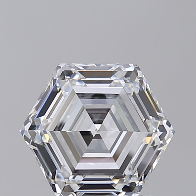 2.05 CT HPHT Lab Grown Hexagonal Diamond, D VS1, IGI Certified