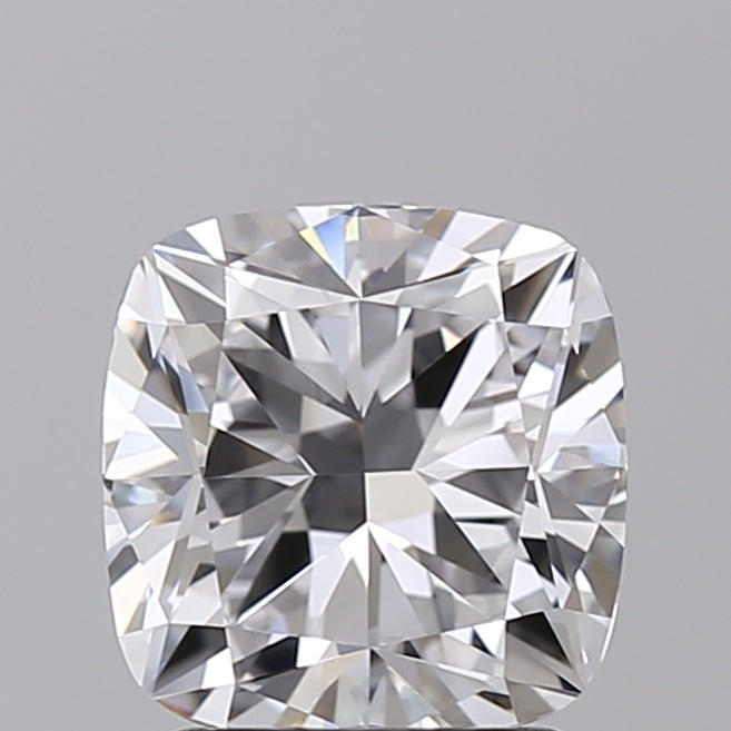 2.05 Carat Cushion Cut Lab Grown Diamond VVS2 D