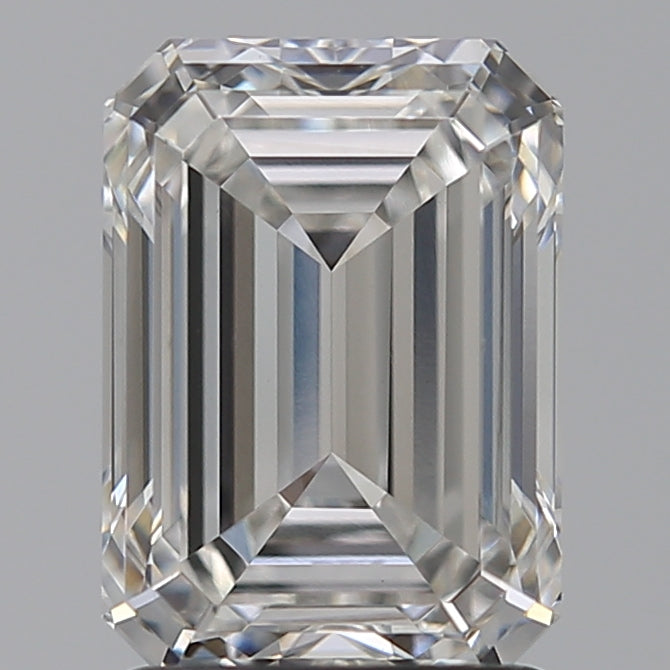 Diamant cultivé en laboratoire taille émeraude de 2,05 carats VVS1 F