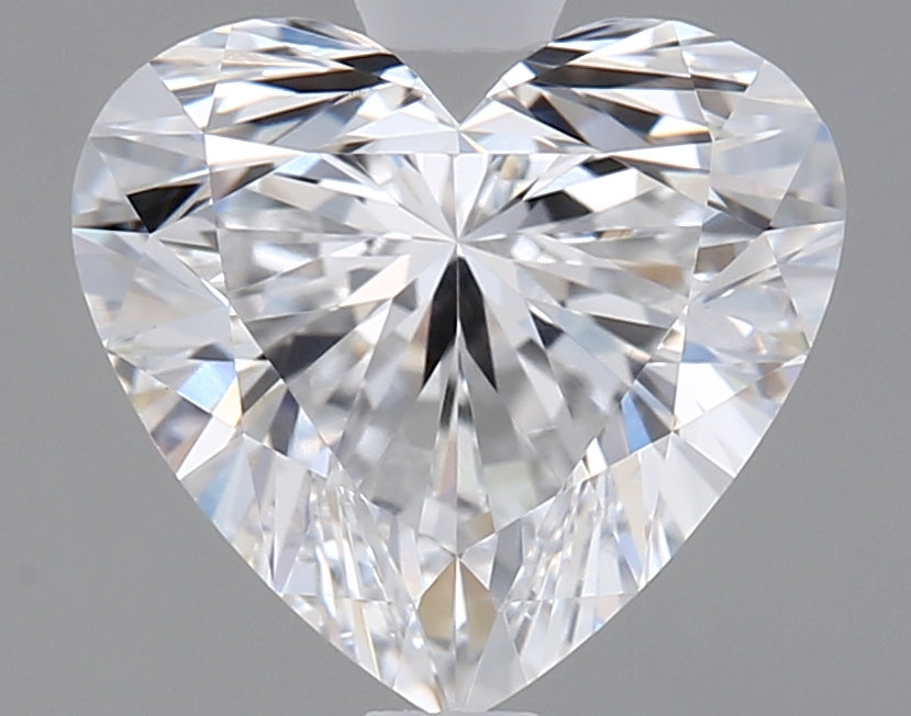 2.05 Carat Heart Cut Lab Grown Diamond VVS2E