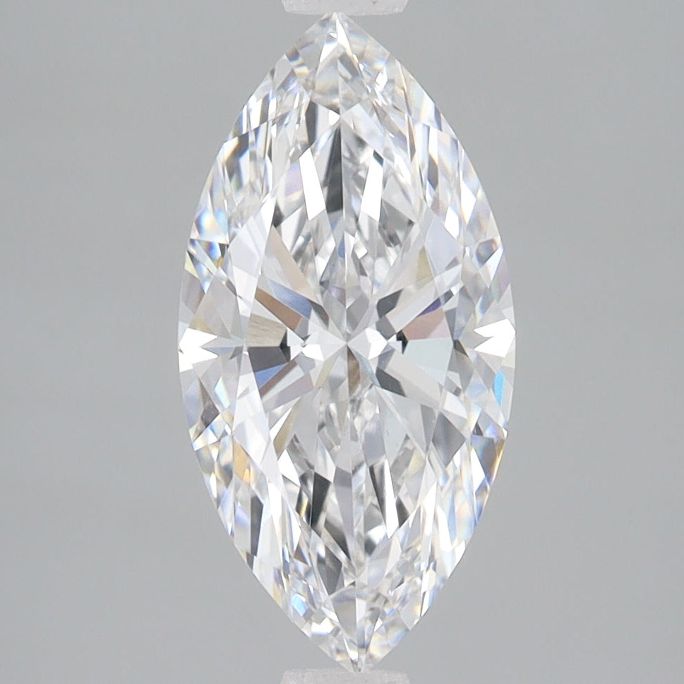 2.05 Carat Marquise Cut Lab Grown Diamond VVS2 D