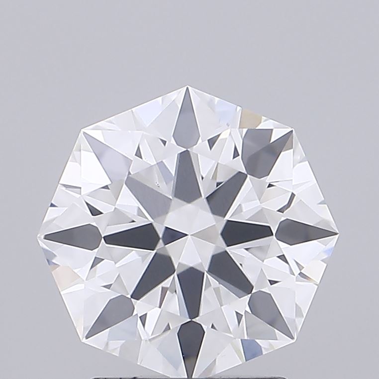 2.05 Carat Octagonal Cut Lab Grown Diamond VVS2D