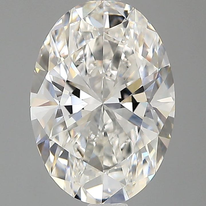 2,05 karaat ovaal geslepen laboratoriumdiamant, VVS2/H