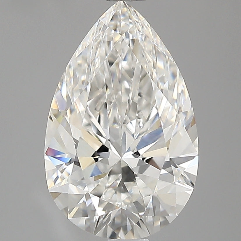 2.05 Carat Pear Cut Lab Grown Diamond VVS1F