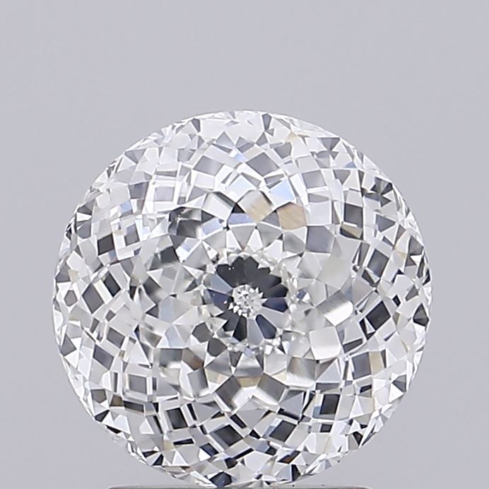 Diamant cultivé en laboratoire de taille portugaise de 2,05 carats VVS2 E