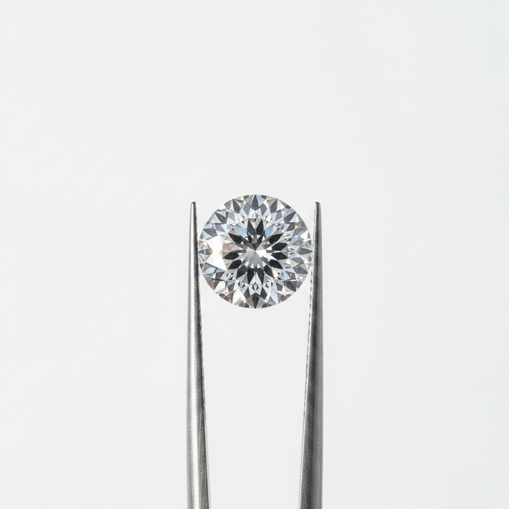 Diamante cultivado em laboratório com lapidação portuguesa de 2,05 quilates, VVS1/E