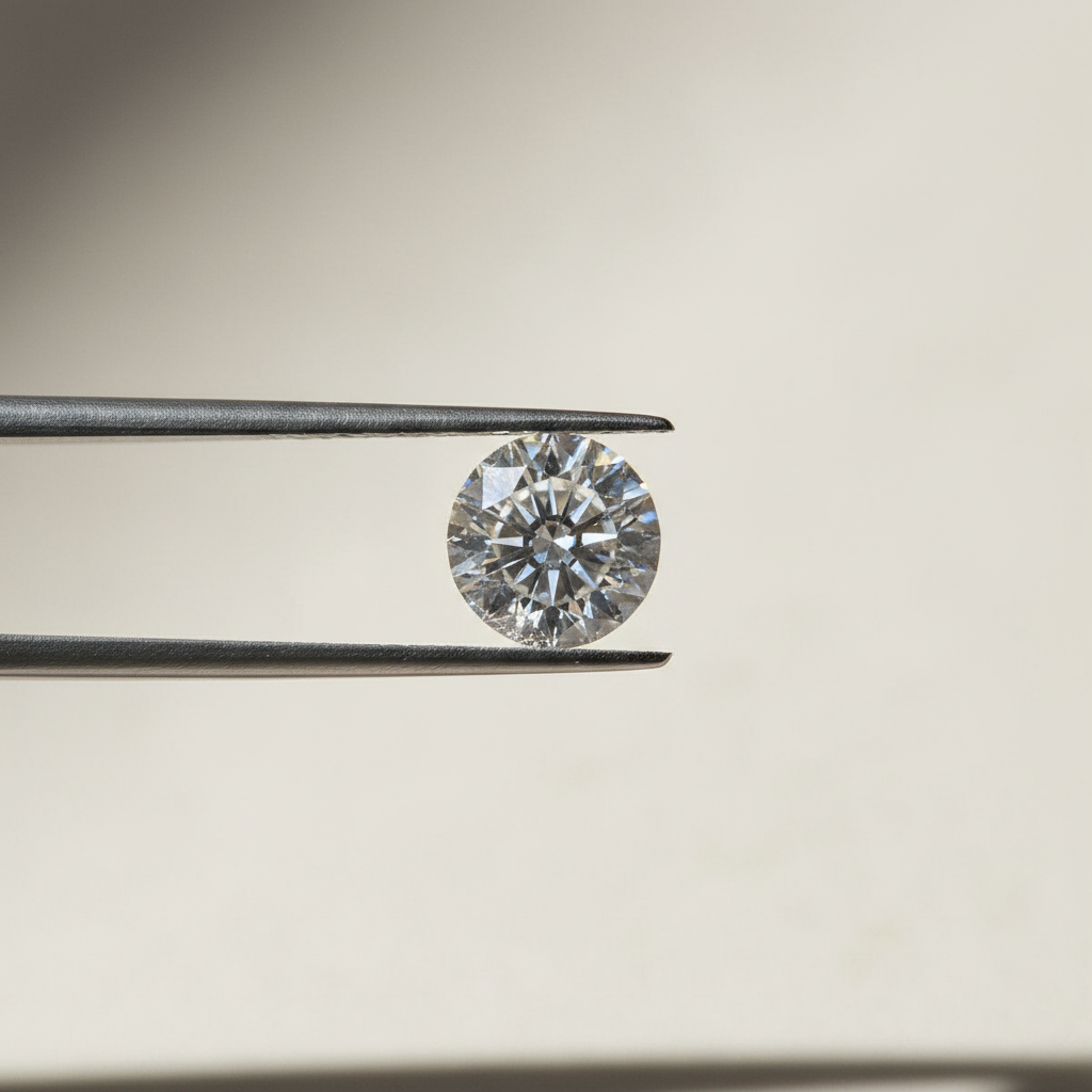 2.05 Carat Portuguese Cut Lab Grown Diamond, VVS2/E