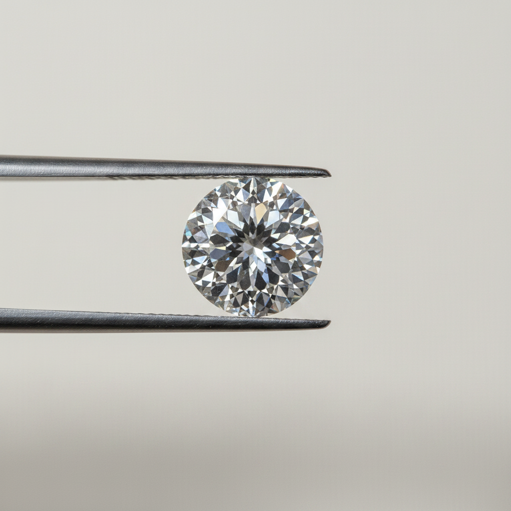 2.05 Carat Portuguese Cut Lab Grown Diamond, VVS2/E