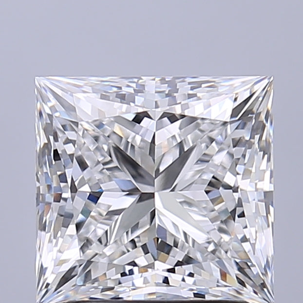 2,05 Karat Princess Lab Grown Diamond VS1 D