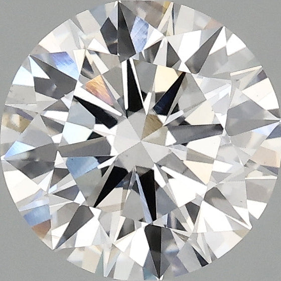 Diamante cultivado en laboratorio de talla redonda de 2,05 quilates VS2 F