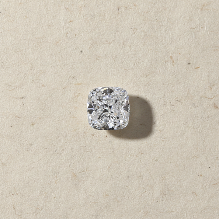Diamant cultivé en laboratoire taille coussin de 2,06 carats, VVS2/D
