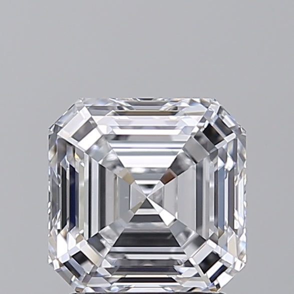 2.06 CT Square Emerald Cut Lab-Grown Diamond - IGI Certified, VS2, D Color