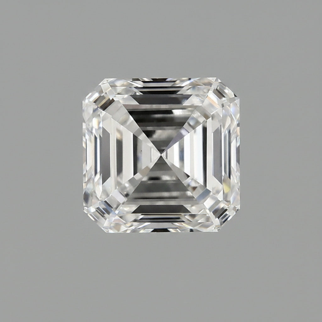 Diamant cultivé en laboratoire Asscher de 2,06 carats, VS1/E