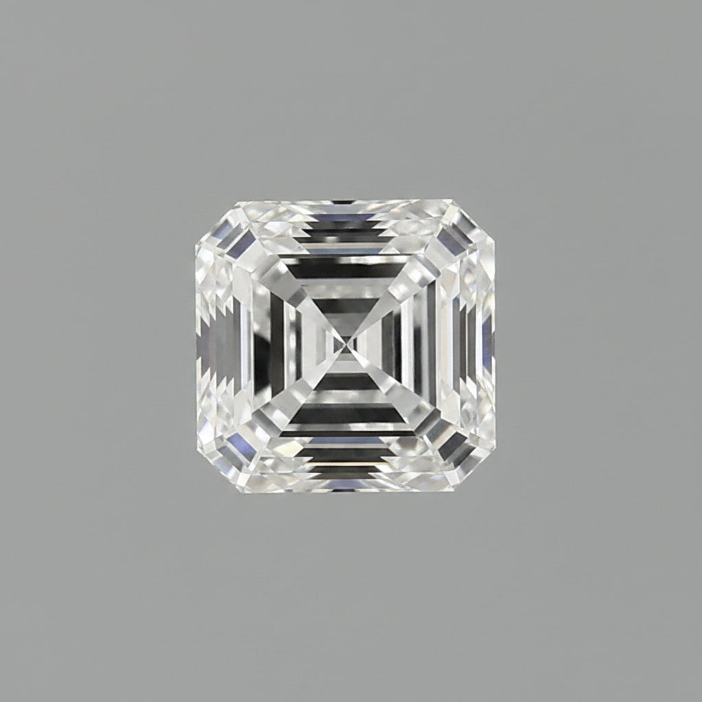 Diamant cultivé en laboratoire Asscher de 2,06 carats, VVS2/E