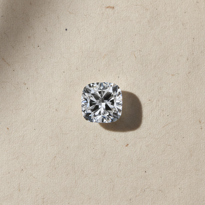 Diamant cultivé en laboratoire taille coussin de 2,06 carats, VS1/F