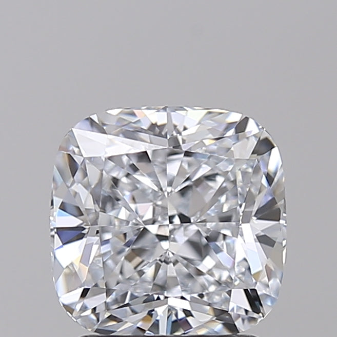 2.06 Carat Cushion Cut Lab Grown Diamond VVS2 E