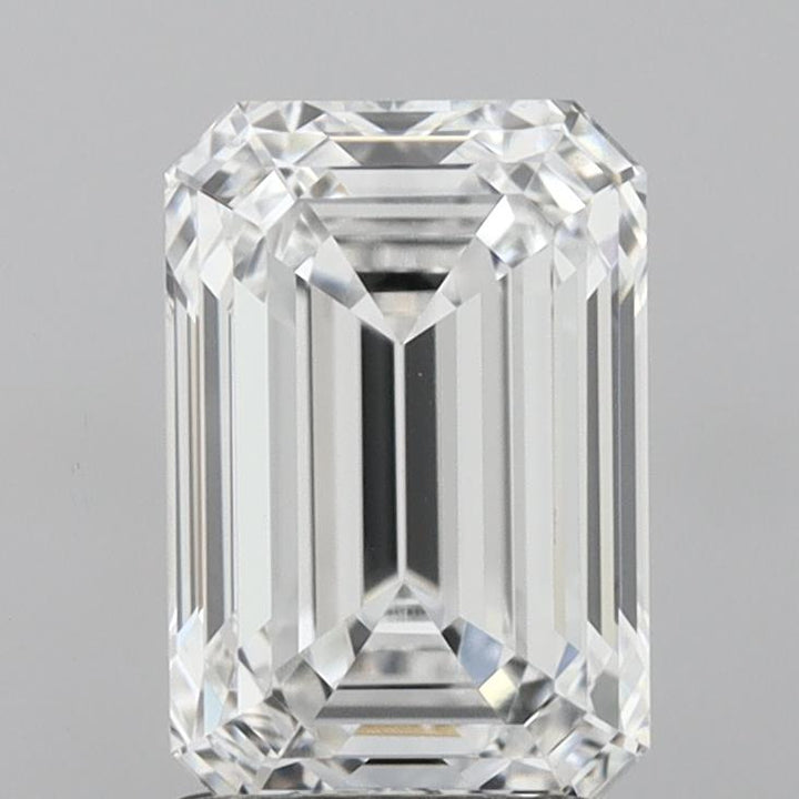 2,06 Karat Lab-Grown-Diamant im Smaragdschliff VVS1 D