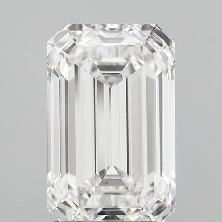 Diamant cultivé en laboratoire taille émeraude de 2,06 carats VVS1 E