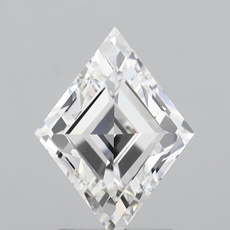 2.06 Carat Lozenge Lab Grown Diamond, VVS2/E