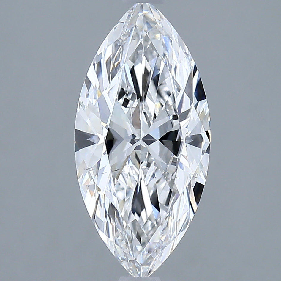 2.06 Carat Marquise Cut Lab Grown Diamond VS2 D