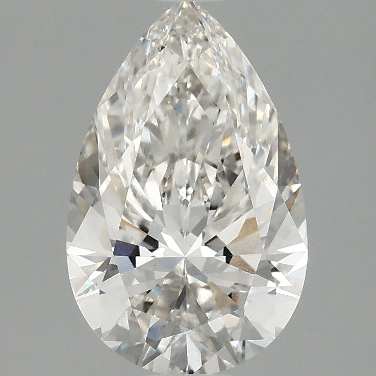 2.06 Carat Pear Lab Grown Diamond VVS2 F