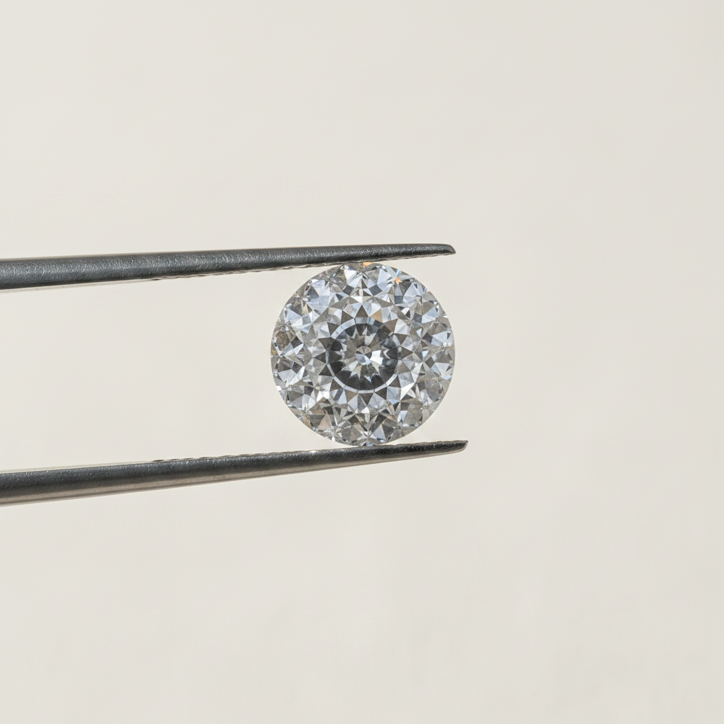 2,06 Karat portugiesischer geschliffener, im Labor gezüchteter Diamant, VVS1/D