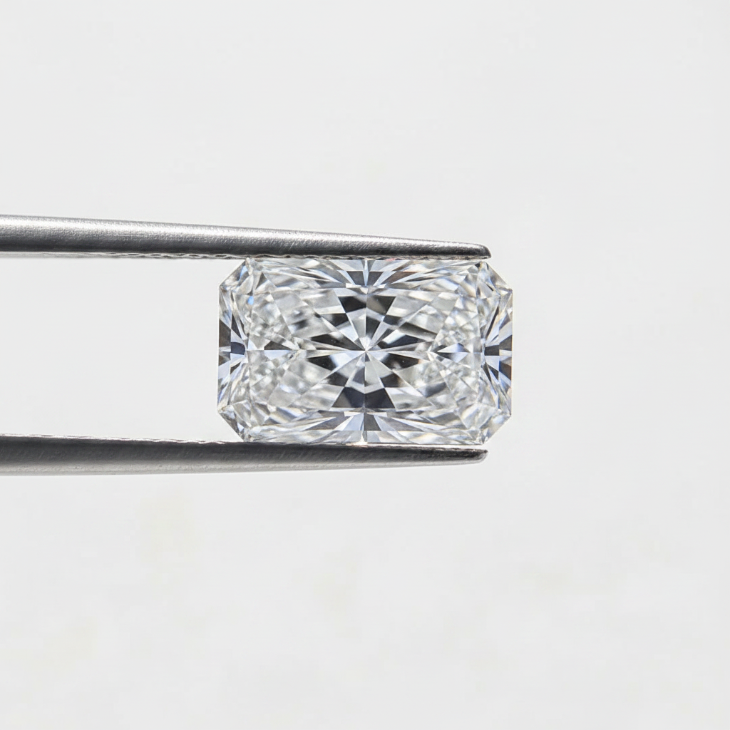 2,06 karaat stralende laboratorium-gegroeide diamant, VS1/D