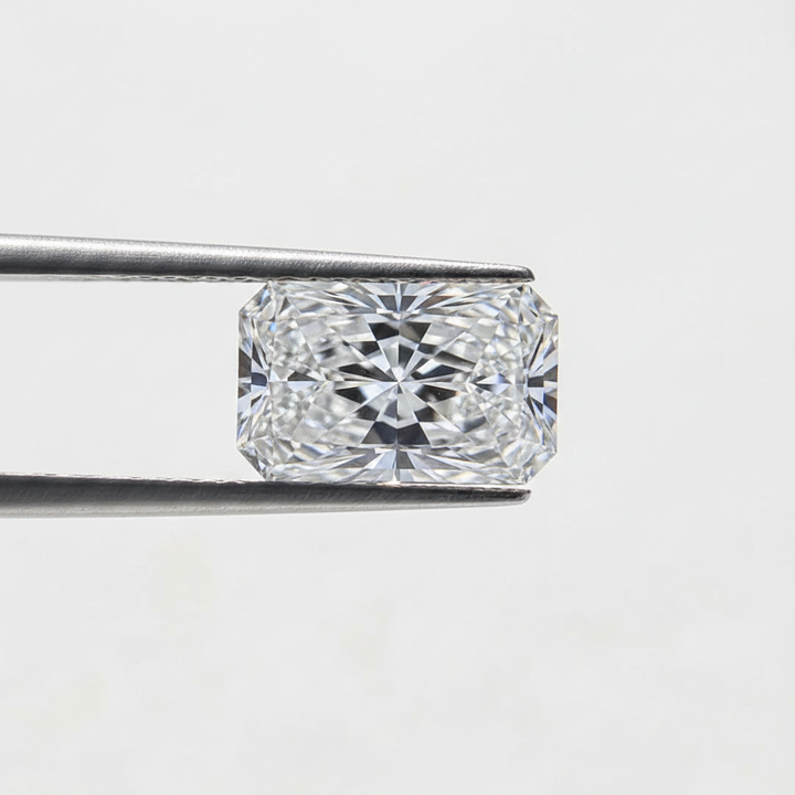 2,06 karaat stralende laboratorium-gegroeide diamant, VS1/D