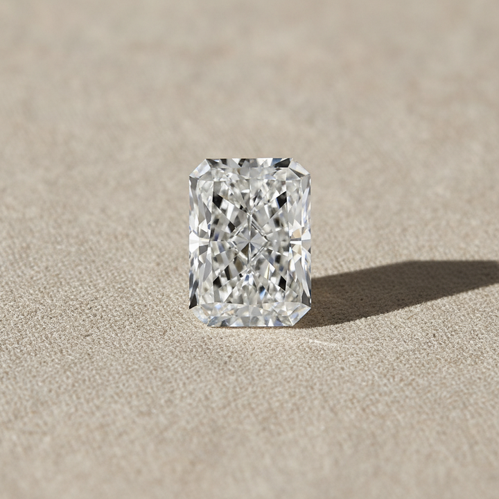2.06 Carat Radiant Lab Grown Diamond, VVS2/F