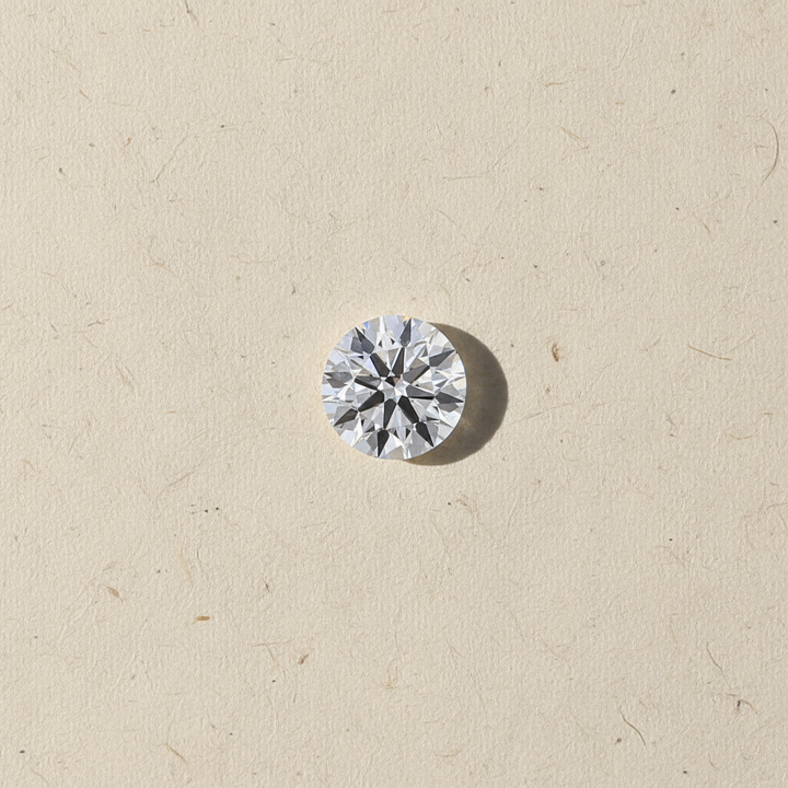 2.06 Carat Round D VVS1 Lab Grown Diamond Ideal Cut IGI Certified