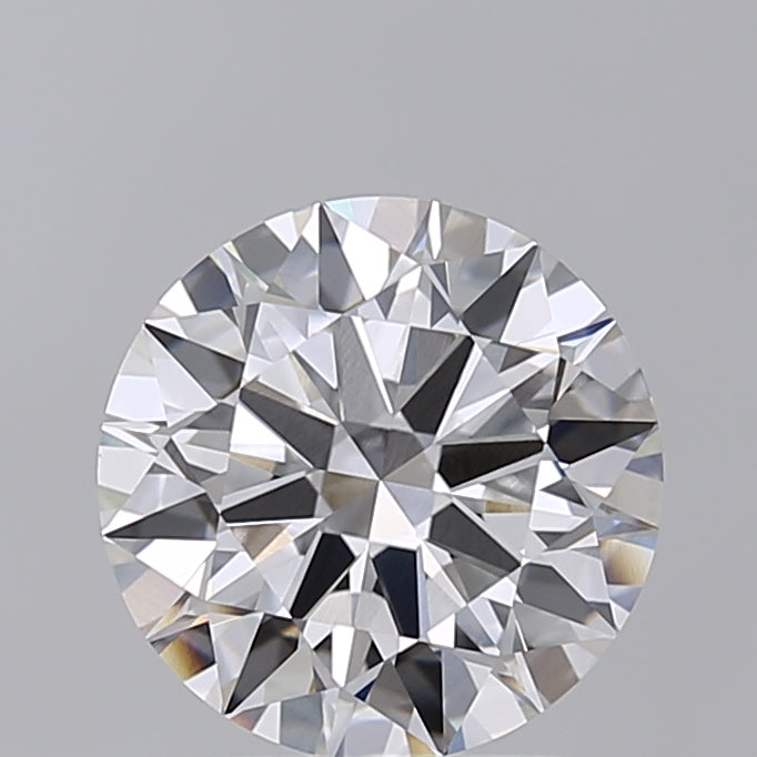 2.06 Carat Round Lab Grown Diamond VVS2 F