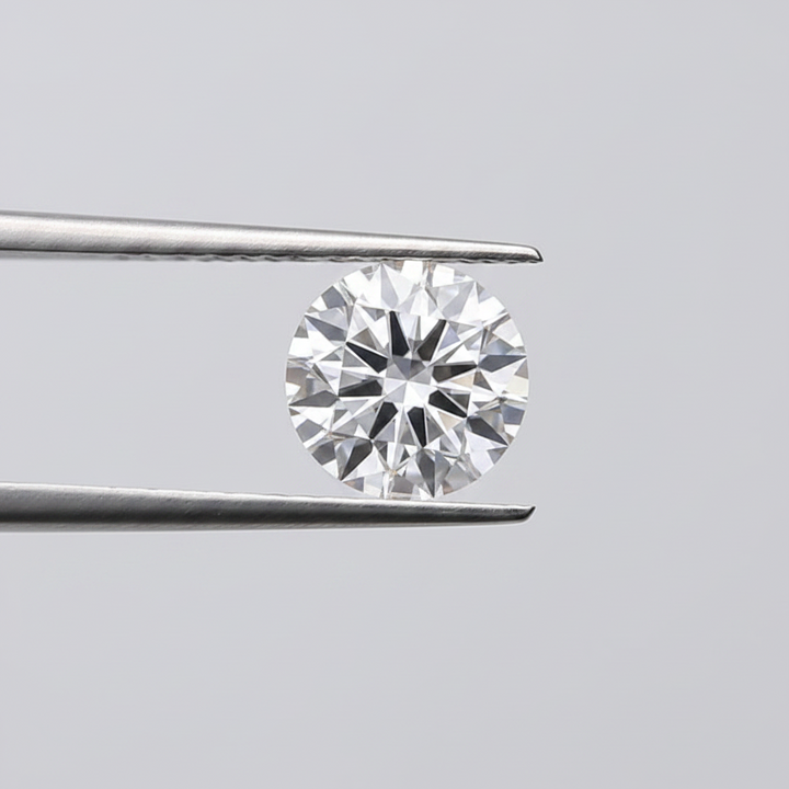 IGI Certified 2.06 Ct F Color VVS2 Round CVD Lab Grown Diamond