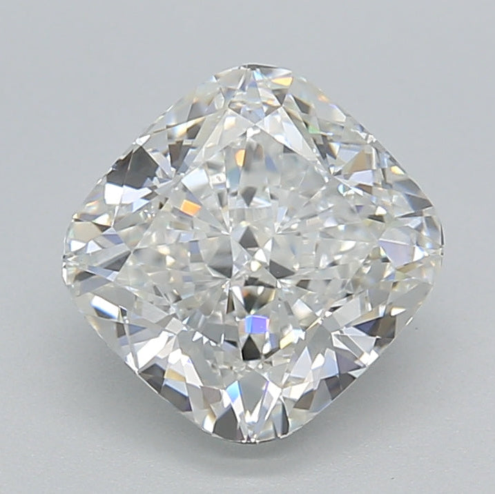 2.07 Carat Cushion Cut Lab Grown Diamond VS2 F