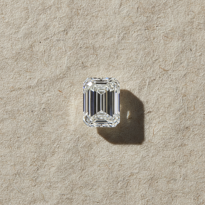 2.07 Carat Emerald Cut Lab Grown Diamond, VS2/F