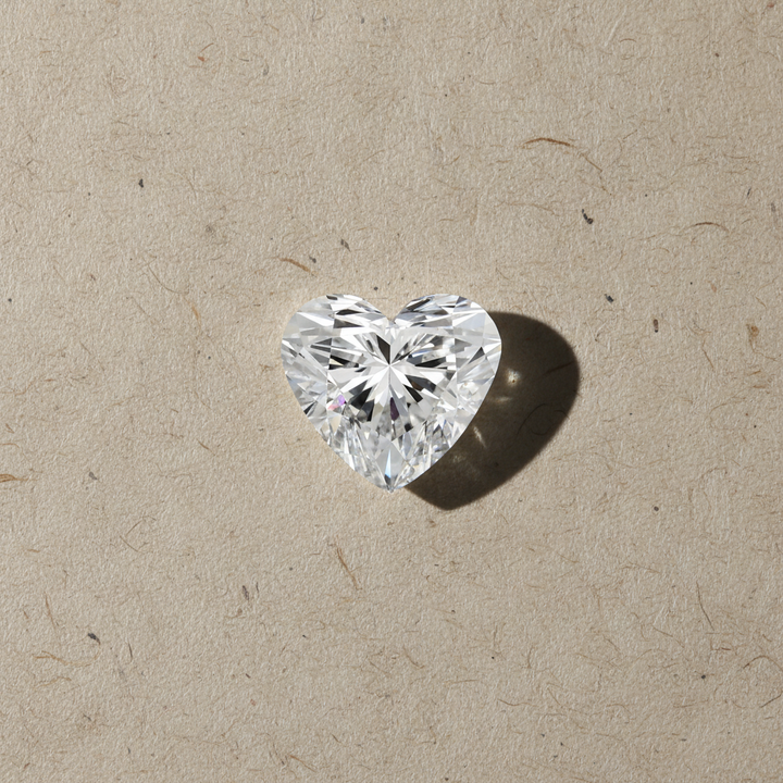 2.07 Carat Heart Cut Lab Grown Diamond VS2 D Color IGI Certified

