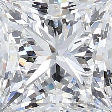 Diamant cultivé en laboratoire Princess VS2 E de 2,07 carats