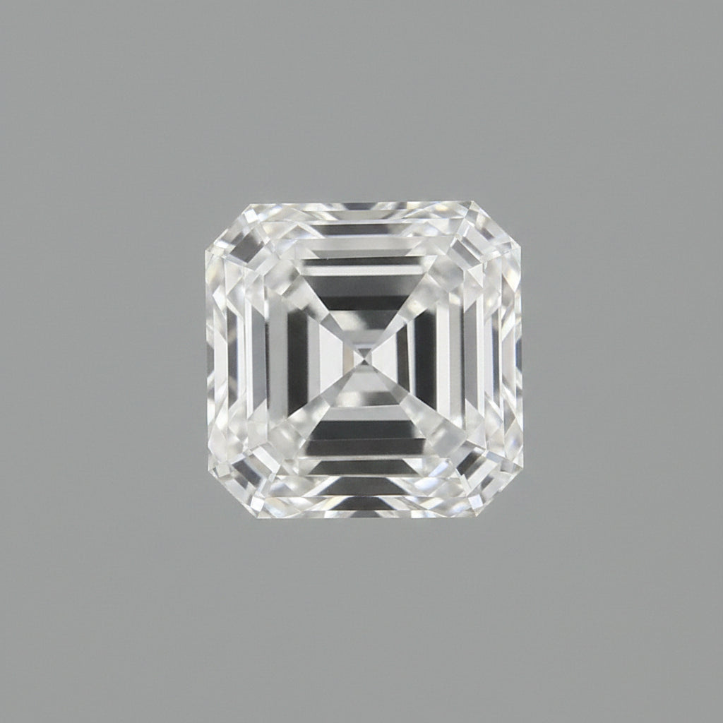 Diamant cultivé en laboratoire Asscher de 2,08 carats, VS1/D