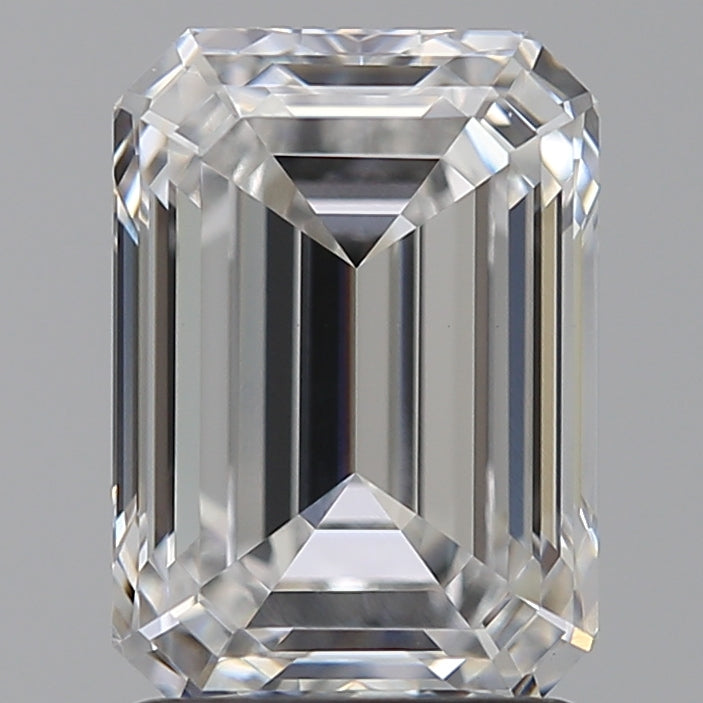 2.08 Carat Emerald Cut Lab Grown Diamond VVS2 D