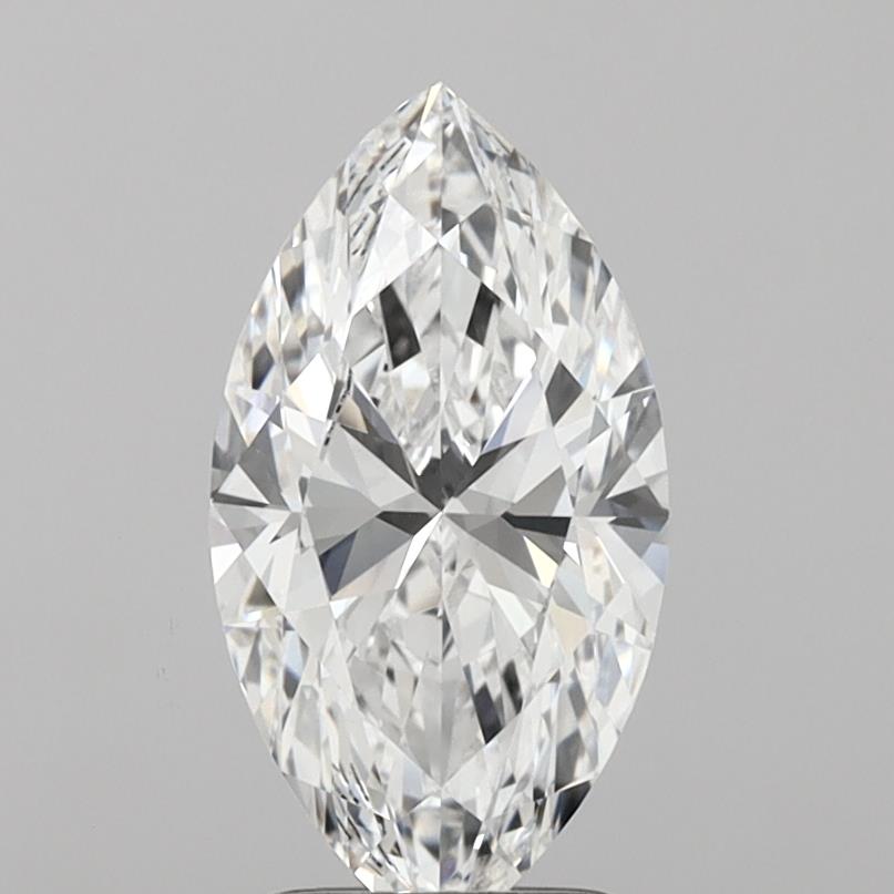 2.08 Carat Marquise Cut Lab Grown Diamond VVS2 D