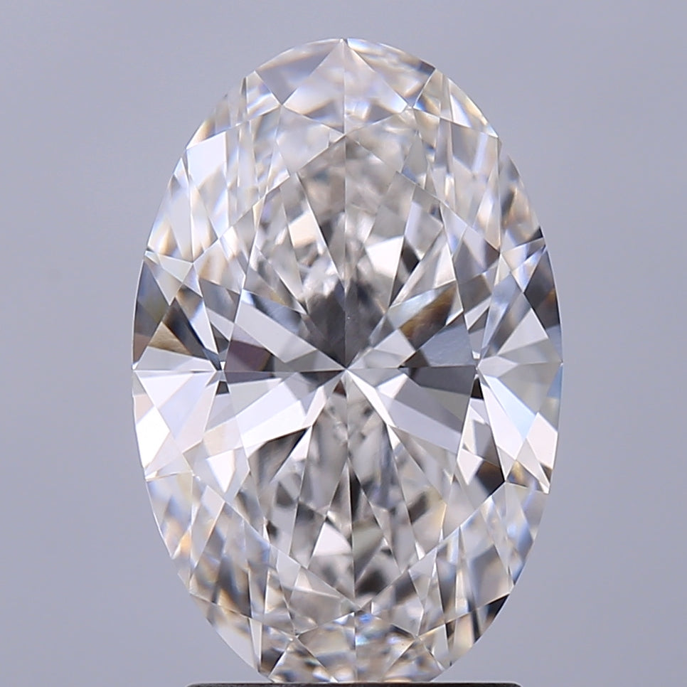 2.08 Carat Oval Cut Lab Grown Diamond, VVS2/F